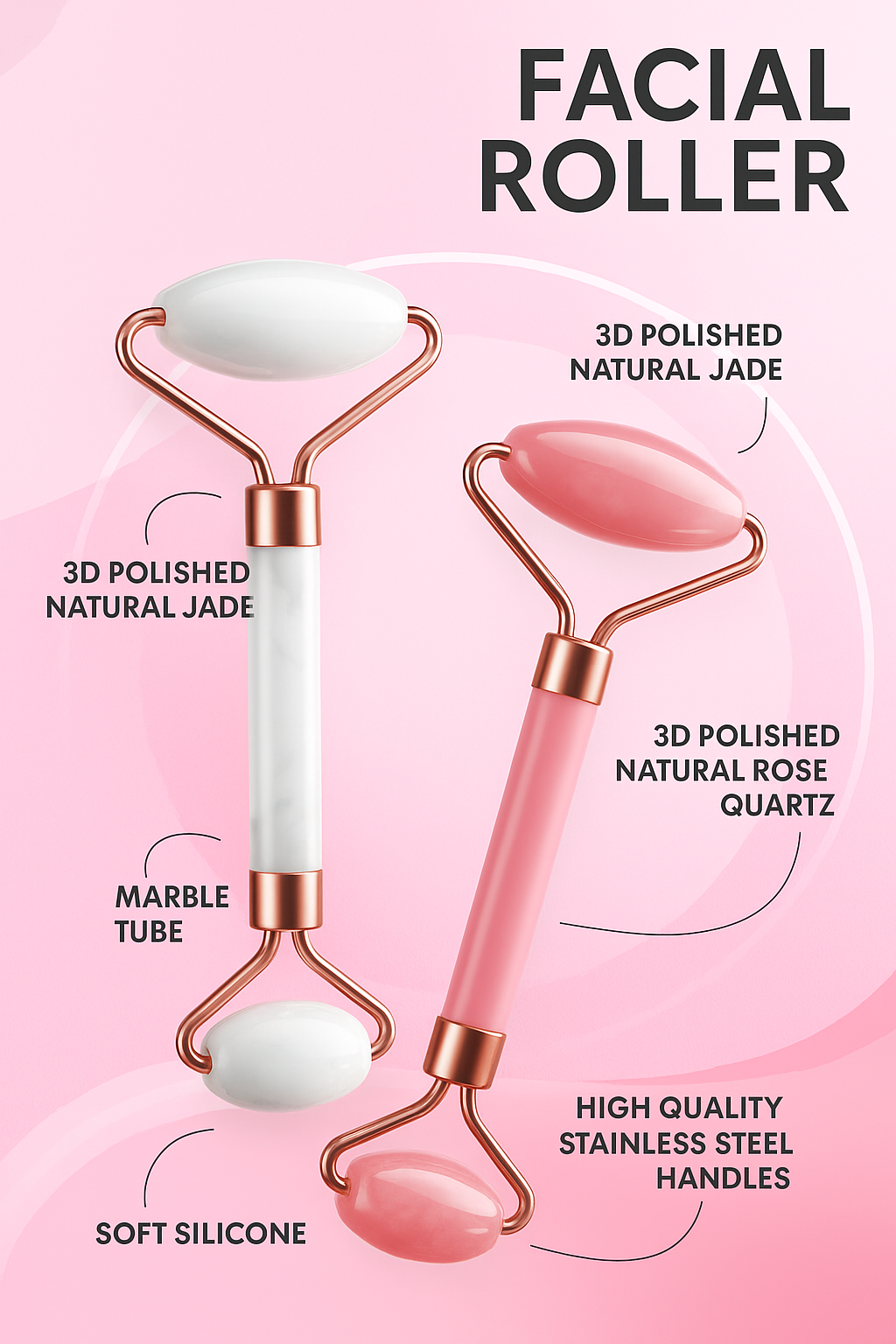 Gua-Sha et Rouleau Visage