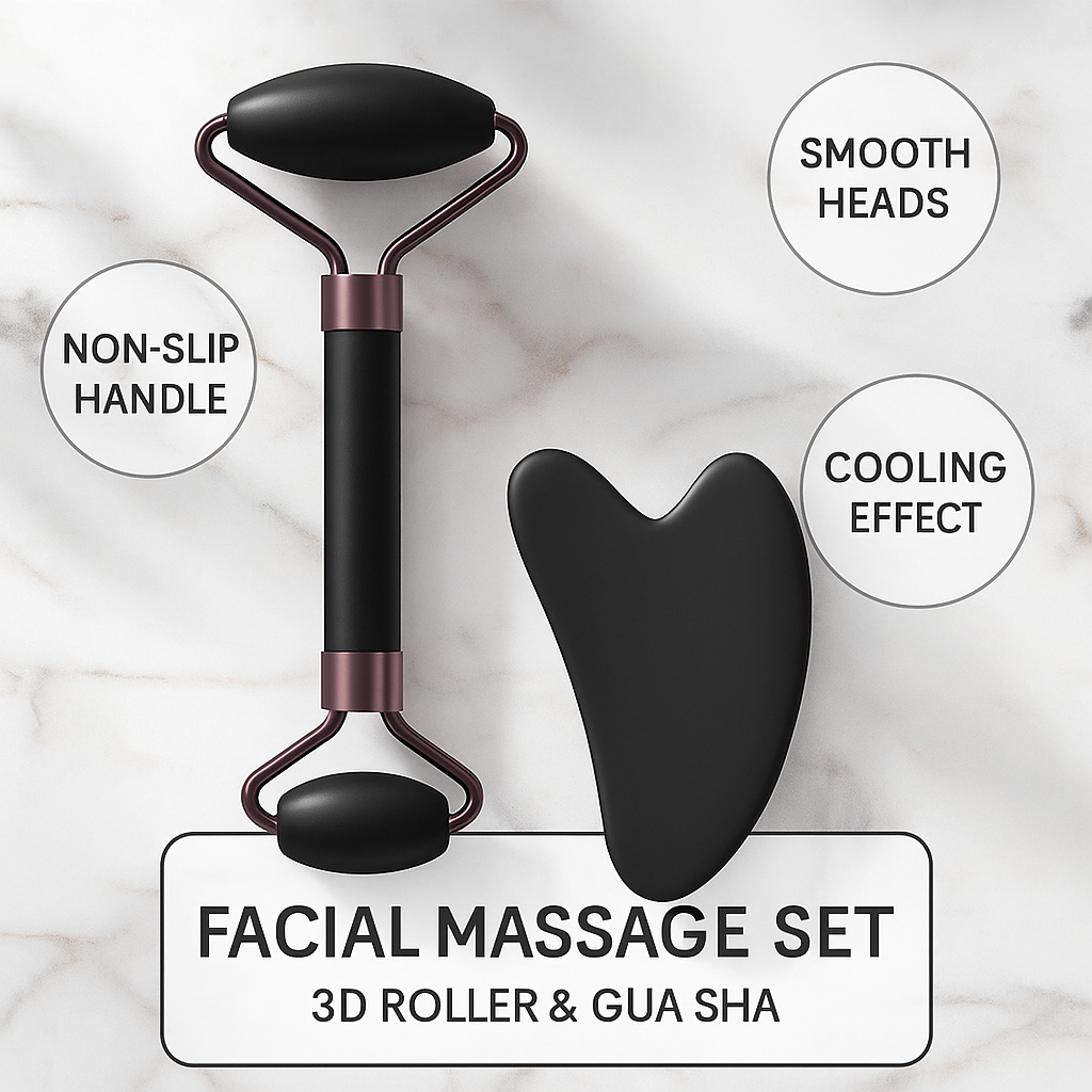 Gua-Sha et Rouleau Visage